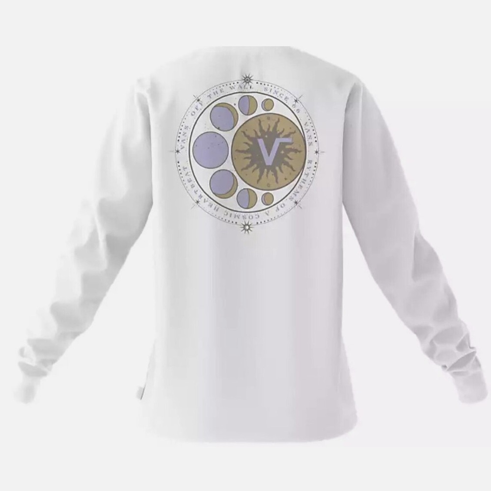 Vans WAXED AND WAYNE BFF LONG SLEEVE TEE M